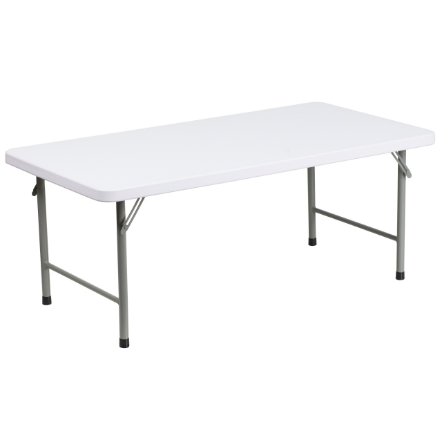 white foldable table and chairs